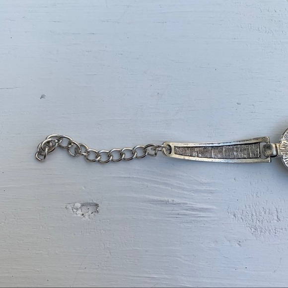 Southwest Bracelet Silver Turquoise Color - Picture 7 of 11